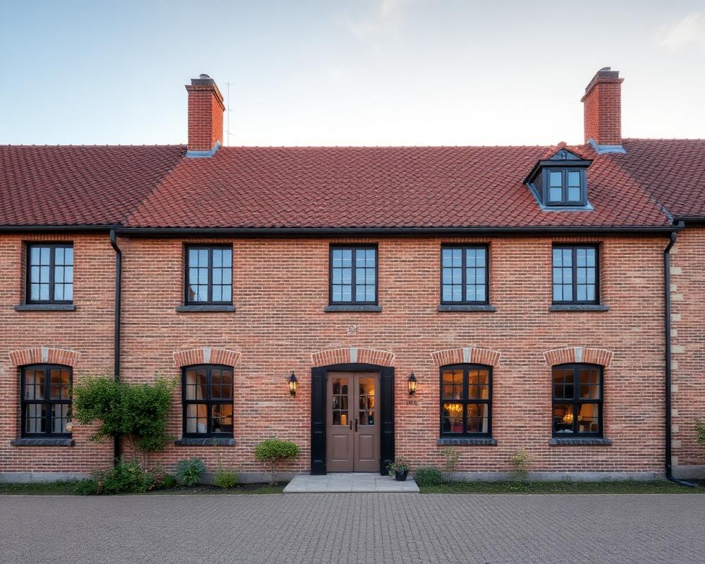 Gevelrenovatie van een oude hoeve — Hoeve Herentals
